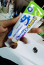 sanita-denti莎卡兒童牙膏0-3-6歲+嬰幼兒牙膏兒童含氟防蛀護齒牙膏防齲抑菌 2-5歲蘋(píng)果味75g-2階無(wú)氟 曬單實(shí)拍圖