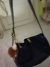 慕昂（MOVEON）高級感包包女情人節2026新款潮時(shí)尚夏季單肩斜挎包女士小眾餃 黑色 曬單實(shí)拍圖