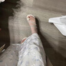 卓詩(shī)尼涼拖鞋女外穿2025年夏季新款法式仙女風(fēng)配裙子水鉆花朵兩穿涼鞋女 米白色 38 曬單實(shí)拍圖