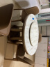 采薇 【现货速发】 大理石餐桌椅组合实木大圆餐桌家用现代简约岩板桌 1.2米餐桌(带转盘)+4张餐椅 实拍图
