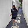 James Kevin品牌內(nèi)增高厚底帆布鞋女2024秋季新款百搭小白鞋松糕休閑舒適板鞋 黑色 38 240mm 曬單實拍圖