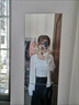 浪莎（LangSha）小披肩夏季配吊帶裙外搭罩衫冰絲針織防曬開(kāi)衫外套女薄款短款上衣 杏色 L 曬單實(shí)拍圖