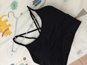 雙秀瑜伽服套裝女高級感美背提臀氣質(zhì)專(zhuān)業(yè)普拉提訓練服健身房運動(dòng)背心 黑色套裝 XL (120-135斤) 曬單實(shí)拍圖