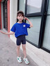 moonkids女童短褲夏季冰絲鯊魚三分褲防走光薄款褲子安全兒童外穿洋氣寶寶 1711灰色五分鯊魚褲 170 cm 曬單實拍圖