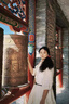 伊離姿法式別致絕美小個(gè)子白色襯衫連衣裙子女裝2025新款早春季氣質(zhì)短裙 【白色】【開春穿搭套裝/春裝女 M 45/55kg 曬單實(shí)拍圖