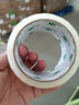 晶華高粘封箱膠帶車間工廠快遞物流打包透明膠帶大卷加厚韌性強(qiáng)膠帶定制logo 40mm*50米/卷 透明 曬單實(shí)拍圖