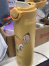 膳魔師（THERMOS）兒童保溫杯 400ml 進(jìn)口保溫保冷吸管杯 水杯 FHL-400F 黃色米菲款 曬單實(shí)拍圖