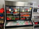 銀錚三溫點(diǎn)菜柜商用立式冷藏展示柜冷凍柜燒烤麻辣燙雙溫展示柜蔬菜水果熟食展示冰柜飯店串串保鮮柜 1.8m雙溫不銹鋼【階梯/熱風(fēng)除霧】 曬單實(shí)拍圖