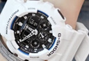 卡西歐（CASIO）手表男 G-SHOCK潮流運動(dòng)多功能防震防水電子表GA-100系列海外直郵 GA-100B-7A 曬單實(shí)拍圖