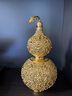 景庫  全銅擺件《花絲吉祥葫蘆》客廳玄關(guān)辦公室桌面裝飾品禮品 花絲吉祥葫蘆 曬單實(shí)拍圖