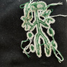 英克斯（inxx）APYD 甲骨文提花V領(lǐng)針織衫開(kāi)衫男女同款流蘇拼接毛衣潮潮牌新品 黑色 XL 曬單實(shí)拍圖