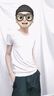CALOWE KOLEVN夏季男士短袖T恤男V領(lǐng)打底衣莫代爾透氣無(wú)痕內衣男上衣 灰藍+淺灰【2件裝】 L 推薦體重120-140斤 曬單實(shí)拍圖