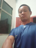 錫元V領(lǐng)短袖t恤男士2024夏季潮牌雞心領(lǐng)冰絲體恤衫青年高端男裝 紅色 L 【85-100斤】 曬單實(shí)拍圖