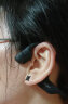 韶音（SHOKZ）【520礼物】OpenRun Pro骨传导蓝牙耳机开放式耳机运动无线骨传导耳机跑步不入耳佩戴S810/S811 【适合女士和青少年使用】mini黑 实拍图