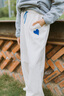 巴拉巴拉童裝兒童褲子春秋裝女童休閑長(cháng)褲運動(dòng)時(shí)尚愛(ài)心潮 糯米白10503 160 cm 曬單實(shí)拍圖