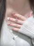 Vana婉轉(zhuǎn)桃花銀項(xiàng)鏈女生項(xiàng)鏈吊墜七夕情人節(jié)禮物送女朋友老婆 婉轉(zhuǎn)桃花項(xiàng)鏈【品牌禮盒】 曬單實(shí)拍圖