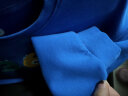 361°儿童童装小童男女童2023秋季3-6岁圆领保暖套头卫衣 蓝130 晒单实拍图