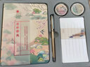 得力（deli）頤和園系列手賬本禮盒套裝古風筆記本日記本學生文具中性筆diy和紙膠帶記事本兒童節(jié)禮物 【頤和園】手賬禮盒-杏林春燕 曬單實拍圖