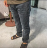 U.S. POLO ASSN.春夏新款薄款小腳牛仔褲男彈力修身直筒休閑褲商務(wù)褲子 灰色9110 30 曬單實(shí)拍圖
