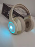 索尼（SONY）適用藍(lán)牙有線兩用頭戴式耳機(jī)音樂無線筆記本電腦游戲電競(jìng)降噪隔音 暗影黑七彩炫酷燈效+全包耳罩+隔音降噪+5.3藍(lán)牙 標(biāo)配 【2024年國潮風(fēng)】 曬單實(shí)拍圖