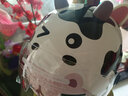 小牛電動(dòng)【新品】?jì)和^盔 夏季男孩電動(dòng)車(chē)半盔女童摩托車(chē)安全帽四季通用 憨萌奶牛 曬單實(shí)拍圖