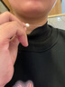 滴水成珠南珠世家正圓形淡水珍珠吊墜925銀項鏈路路通 送女友送愛人送閨蜜 10-11mm白色珍珠 曬單實拍圖