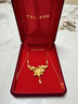 謝瑞麟（TSL）黃金項(xiàng)鏈女玉蘭花系列足金鎖骨鏈結(jié)婚婚嫁XJ452 10.2g 計(jì)價(jià)類（工費(fèi)2400元） 曬單實(shí)拍圖