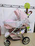 米聆嬰兒車蚊帳全罩式通用寶寶推車防蚊兒童嬰幼兒傘車加大加密網紗A 白色全罩式丨加密加大丨送收納袋 曬單實拍圖