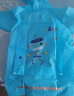 惠寻 京东自有品牌 儿童雨衣 全身带书包位卡通雨披 蓝色机器人M码 实拍图