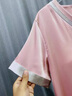 莫代爾 帶胸墊睡裙女夏冰絲短袖薄款睡衣裙短款性感夏天2025新款家居服 豆沙粉【睡裙】 帶胸墊 XL 建議115-130斤 曬單實(shí)拍圖