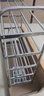 安定家鞋架子簡(jiǎn)易門(mén)口不銹鋼家用室內收納神器鞋柜宿舍多層置物架出租房 【加粗】五層四根鋼管長(cháng)60 曬單實(shí)拍圖