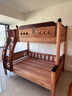 優(yōu)漫佳全實(shí)木上下床兒童床紅胡桃木1.8高低床雙層床兩層床母子床可定制 僅高低床 可定制尺寸聯(lián)系客服 下鋪1.5*2米 上鋪1.2*2米 曬單實(shí)拍圖