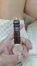 歐米茄真皮表帶男女 歐米茄蝶飛適配手表帶 海馬超霸Omega20mm 19mm 棕色-無(wú)扣 20mm 曬單實(shí)拍圖