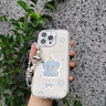 鹿途者 DEERWALK生日小象適用蘋果16promax手機(jī)殼彩繪新款iphone15pro鏡面14PM卡通13可愛創(chuàng)意12軟硅膠11氣囊防摔 【藍(lán)帽生日小象+掛繩】鏡面奶油殼 iPhone 16 P 曬單實(shí)拍圖