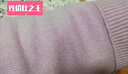 春竹100%羊毛春季新款堆堆領(lǐng)無(wú)縫羊毛衫基礎百搭純色保暖女針織打底衫 御丁香 XL （105CM） 曬單實(shí)拍圖