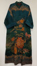 卡搭（kraallda）重緞香云紗連衣裙女新款皮草時(shí)尚女裝氣質(zhì)優(yōu)雅寬松顯瘦過膝裙 復(fù)古藍(lán) 3XL 曬單實(shí)拍圖