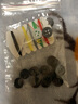 maccoco 襯衣扣子配件男女衣服襯衫開衫圓形精致鈕扣百搭黑色白色上衣紐扣 神秘黑【10顆】送盒子+針線 直徑11mm 曬單實(shí)拍圖
