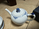 RoyalCopenhagen皇家哥本哈根公主藍手繪茶具一人小茶壺陶瓷茶壺700ml 曬單實拍圖