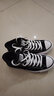 匡威（Converse）ALL star 經(jīng)典休閑鞋情侶鞋中幫帆布鞋男女鞋學生運動鞋加厚款 A00811C 黑色 41 /7.5 曬單實拍圖