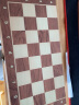 华圣国际象棋套装磁性实木棋子实木象棋盘 W1102A折叠式桌面游戏棋类 实拍图