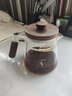 極簡造物木把月牙玻璃壺玻璃泡茶壺帶月牙過濾網(wǎng)茶水分離沏茶壺可煮茶家用 月牙壺600ML【木蓋】 曬單實(shí)拍圖