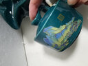 豪祥 紫砂懶人自動陶瓷茶壺沖茶器單個旋轉石磨家用辦公功夫茶具配件 綠釉千里江山泡茶壺+茶海 曬單實拍圖