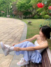 板鞋女新款ins復古帆布鞋子女學(xué)生港風(fēng)運動(dòng)滑板輕便休閑德訓女鞋 粉色 37 曬單實(shí)拍圖