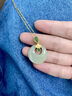 查克拉母親節(jié)禮物送媽媽生日禮物送母親婆婆實用和田玉平安扣項鏈女吊墜 如意和田玉項鏈【簡奢禮盒】 曬單實拍圖