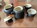 唐豐（TANGFENG）黑陶茶具整套帶茶盤(pán)家用辦公會(huì )客功夫茶具套裝陶瓷泡茶壺蓋碗茶杯 舟山茶盤(pán)(中)+福豬茶壺14頭+品圣 曬單實(shí)拍圖