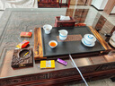 井瓷景德鎮(zhèn)青花玲瓏瓷功夫茶具整套裝高端茶杯送長(zhǎng)輩領(lǐng)導(dǎo)老師喬遷禮物 星語蓮歆-玲瓏蓋碗套組 8頭 曬單實(shí)拍圖