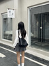 VANESSA HOGAN VH女包朵朵軟包hobo包美拉德風(fēng)通勤大容量托特包七夕禮物送女友 黑色 曬單實拍圖