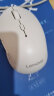 联想（Lenovo） 无线蓝牙双模鼠标 蓝牙5.0/3.0 便携办公鼠标 人体工程学设计 Howard白色 实拍图