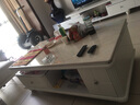 歐束家具大理石茶幾電視柜組合套餐伸縮巖板大小戶型客廳現(xiàn)代簡(jiǎn)約電視機(jī)柜 電視柜2.4-3.2m+1.4m茶幾 大理石款 曬單實(shí)拍圖