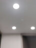 公牛（BULL） led筒灯三色嵌入式防眩光孔灯/射灯过道牛眼客厅卫生间厨房桶灯 12W/5寸 自然白 实拍图